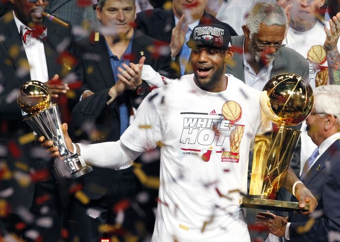 NBA Finals MVP: LeBron James Wins Award After 37-Point Performance in ...