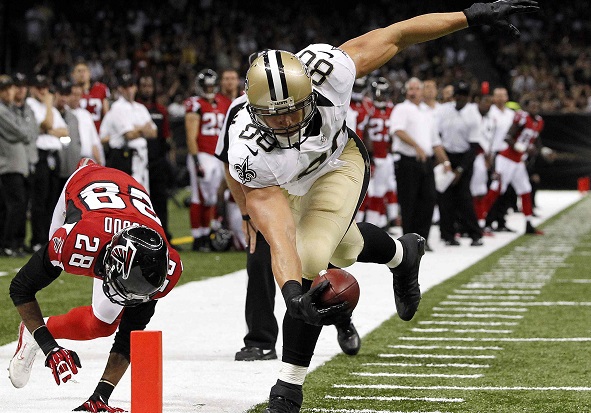 Monday Night Football Final Score 3817 New Orleans Saints Improve To