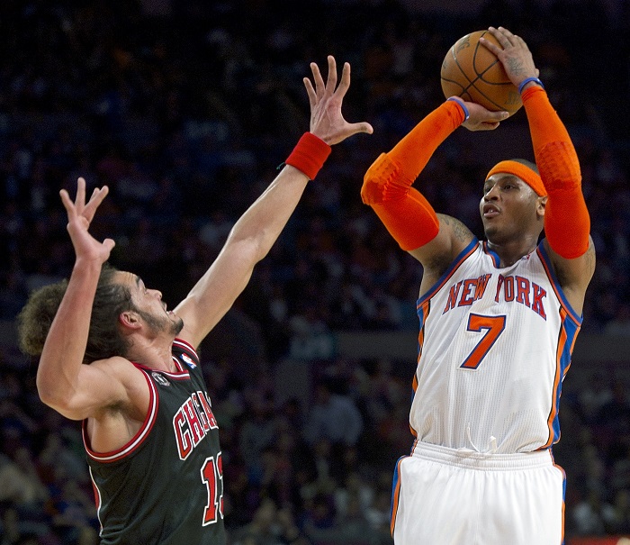 Chicago Bulls Rumors: Joakim Noah Recruits Carmelo Anthony In Free ...