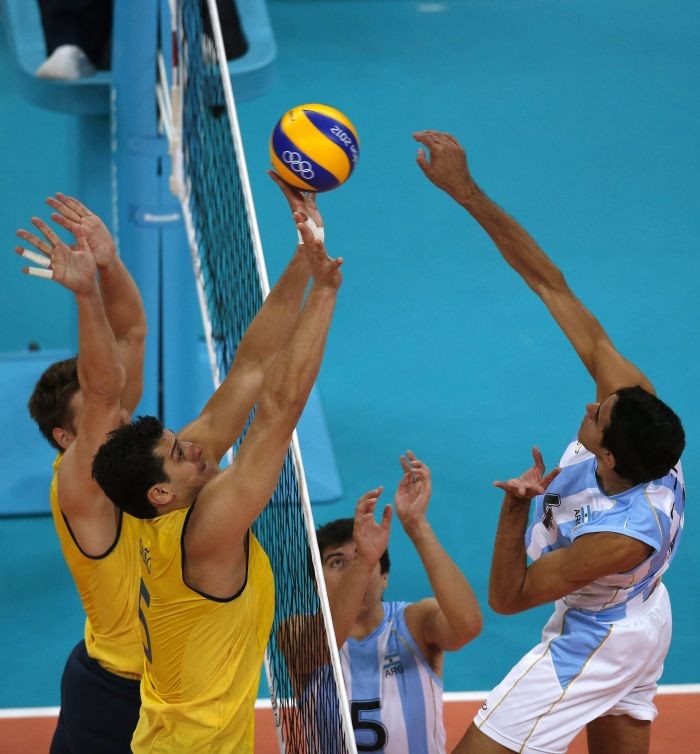 Olympics 2012 Men's Indoor Volleyball Results: Brazil ...