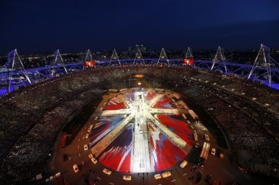 An overview of the Olympic Stadium during the closing ceremony of the London 2012 Olympics Games Pawel Kopczynski / Reuters