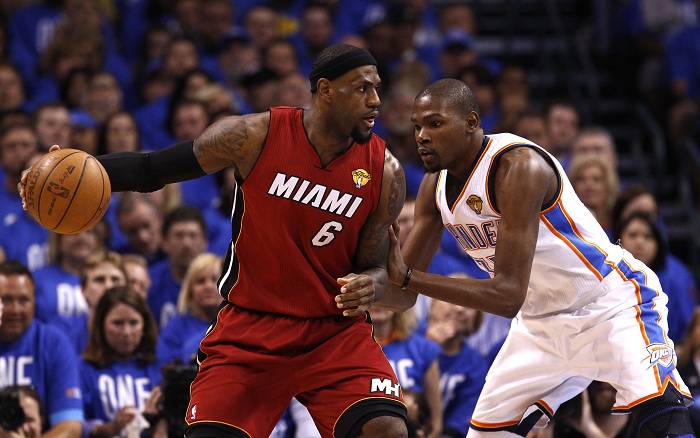 LeBron James And Kevin Durant Workout Once Again ...
