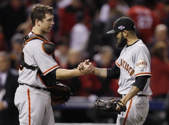 Posey and Romo