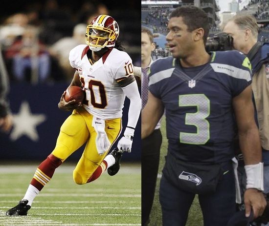 Redskins face the Seahawks as both rookie quarterbacks try to lead their team to victory on Sunday