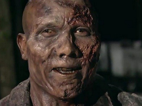 Hines Ward as a Zombie on the show 