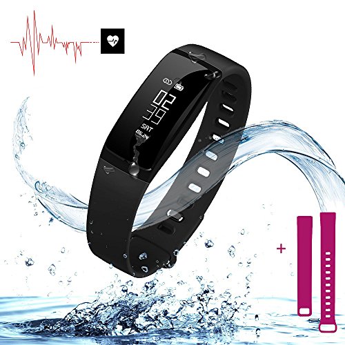 fitness band with blood pressure monitor