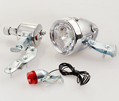 bicycle generator light set