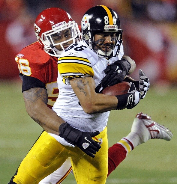 Pittsburgh Steelers wideout Hines Ward