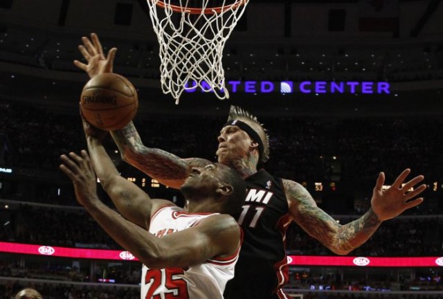 NBA Playoffs Schedule 2013: Heat Bulls Chris Andersen Birdman