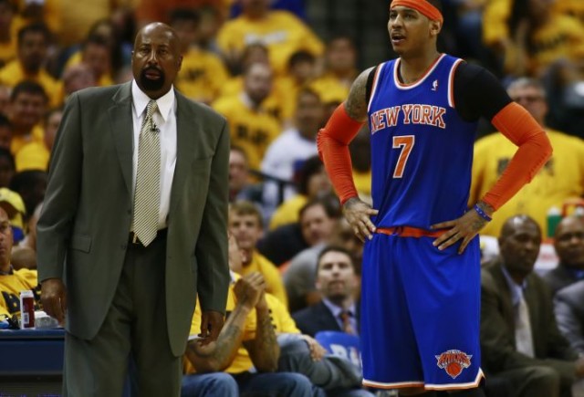 New York Knicks Rumors Mike Woodson, Carmelo Anthony