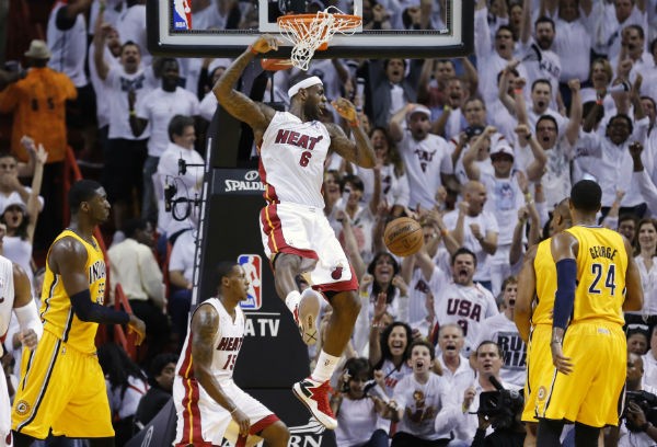 Miami Heat's LeBron James