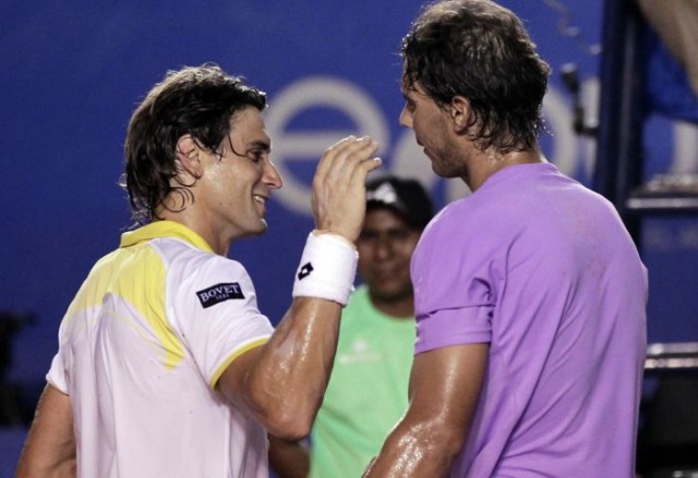 French Open Bracket Men's Singles Ferrer vs. Nadal