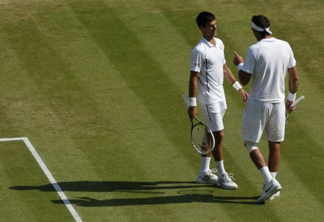 Wimbledon 2013 Results Djokovic Del Potro