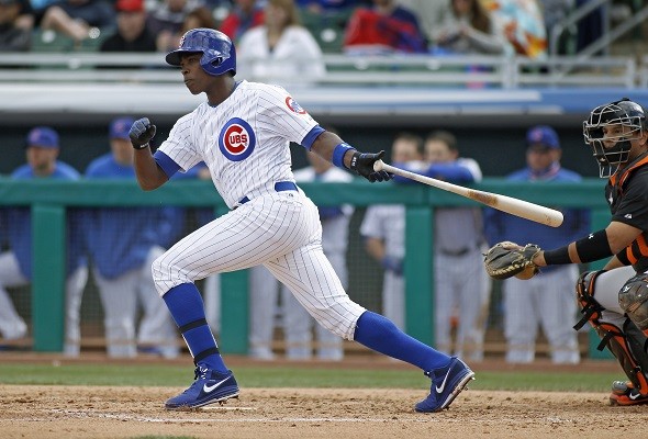 Chicago Cubs' Alfonso Soriano 