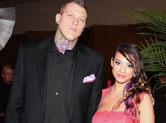 Chris Andersen with girlfriend and Fiancé Tina Wiseman 