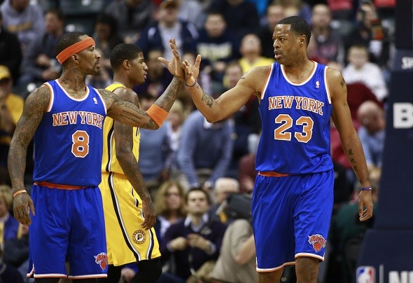 New York Knicks center Marcus Camby 