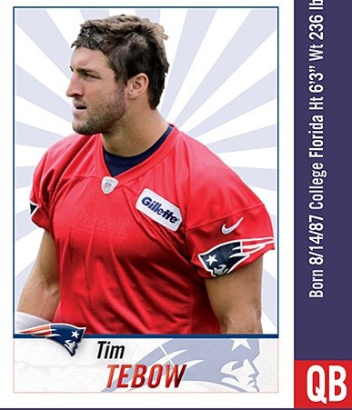 Tim Tebow Rumors: Aaron Hernandez Trading Card Replaced With Patriots Quarterback After Murder ...