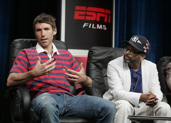Former NBA most valuable player and first time film director Steve Nash