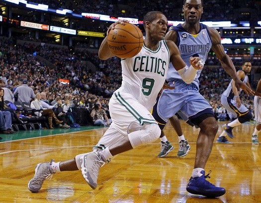 Boston Celtics guard Rajon Rondo 