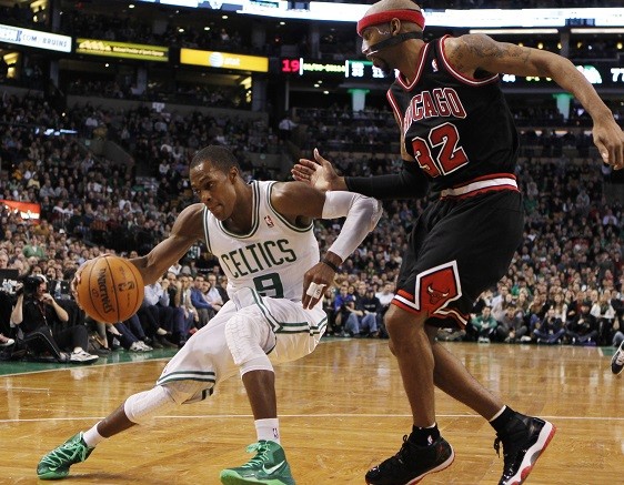 Boston Celtics' Rajon Rondo 