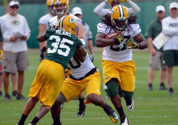 Green Bay Packers running back Eddie Lacy