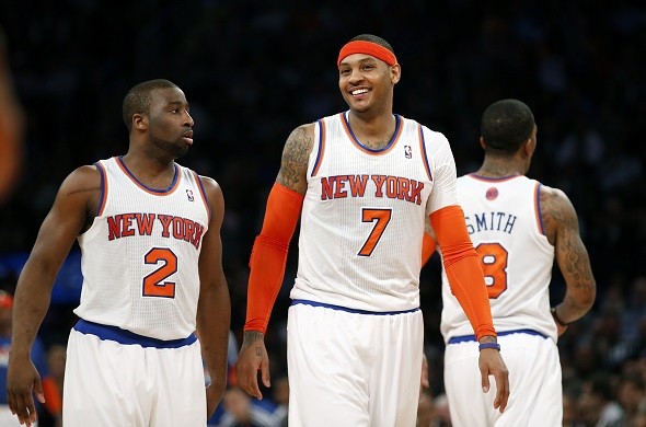 New York Knicks' Carmelo Anthony