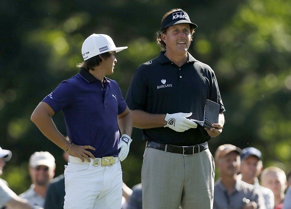 Phil Mickelson and Rickie Fowler