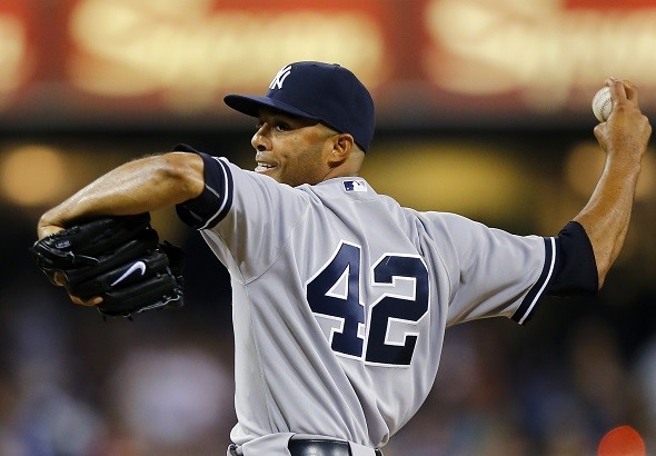 New York Yankees relief pitcher Mariano Rivera