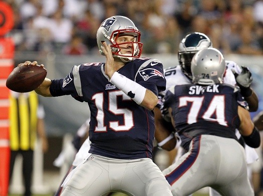New England Patriots quarterback Ryan Mallett 