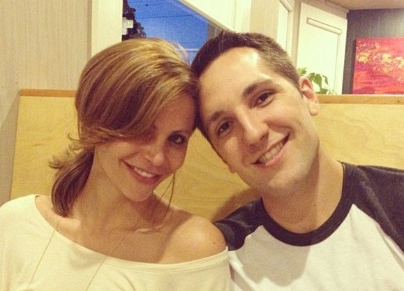 New Orleans Pelicans forward Ryan Anderson and girlfriend Gia Allemand 