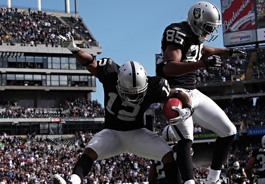 Oakland Raiders wide receiver Jacoby Ford