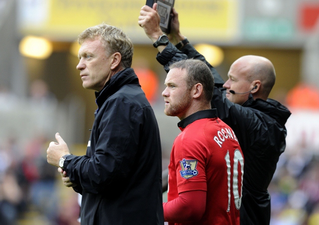 Wayne Rooney Manchester United David Moyes