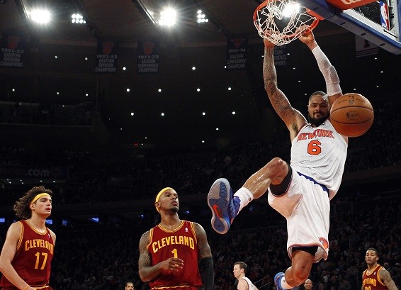 New York Knicks center Tyson Chandler 