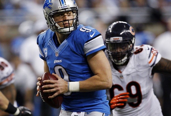 Detroit Lions quarterback Matthew Stafford