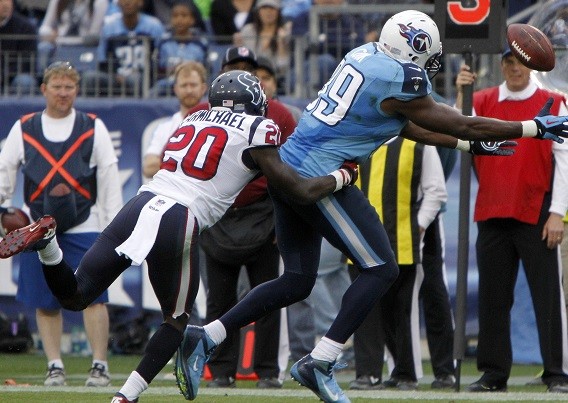 Tennessee Titans' tight end Jared Cook