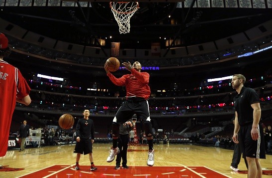 Chicago Bulls' Derrick Rose