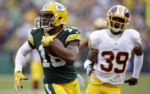 Green Bay Packers wide receiver Randall Cobb 