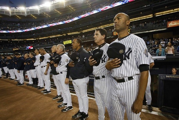 New York Yankees relief pitcher Mariano Rivera 