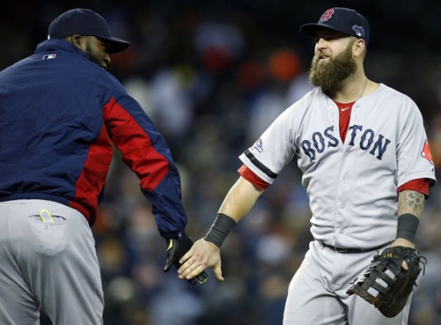 MLB Playoff Standings: Mike Napoli Red Sox Win