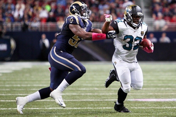 Jacksonville Jaguars running back Maurice Jones-Drew