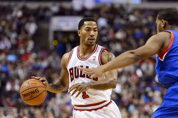 Chicago Bulls guard Derrick Rose 