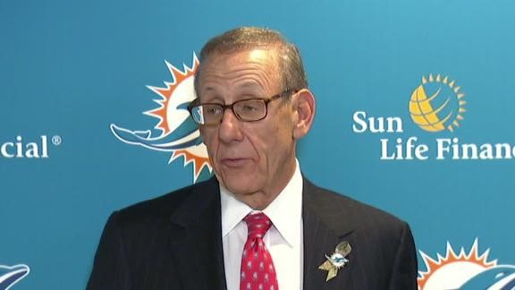 Miami Dolphins owner Stephen M. Ross