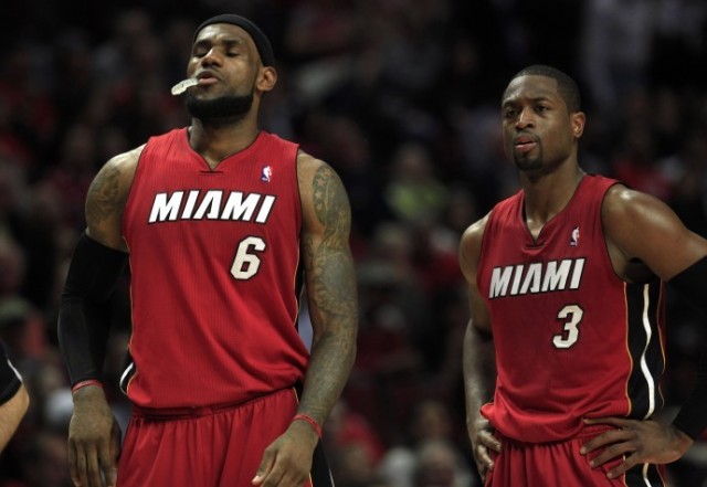 The Heat lost to the Mavericks in last year's NBA Finals.