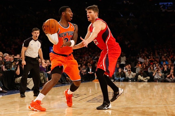 New York Knicks shooting guard Iman Shumpert 