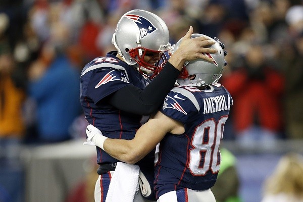 New England Patriots quarterback Tom Brady 