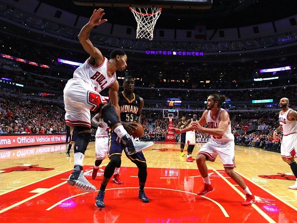 Chicago Bulls point guard Derrick Rose 