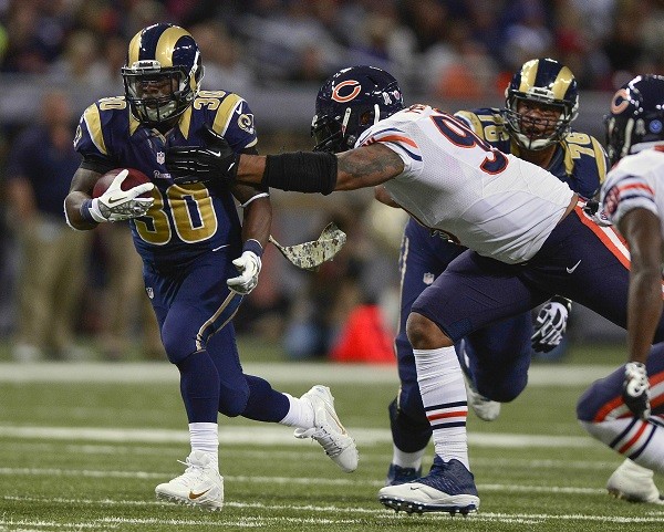 St. Louis Rams running back Zac Stacy 