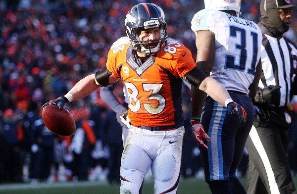 Denver Broncos wide receiver Wes Welker