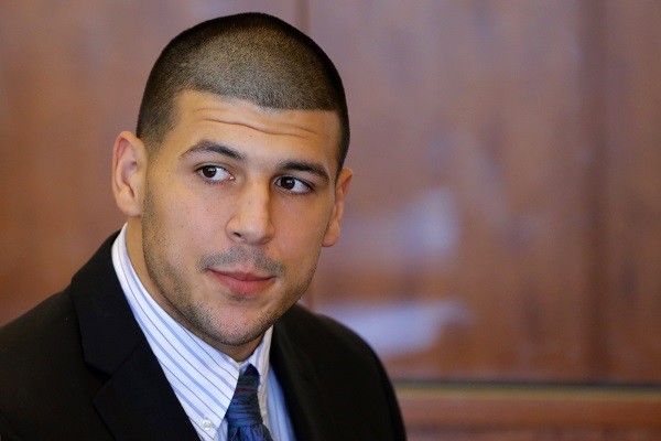 Aaron Hernandez, former player for the NFL's New England 