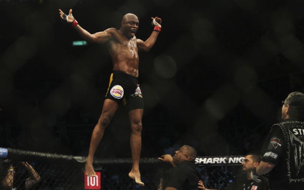 Brazil's Ultimate Fighting Championship fighter Anderson Silva 